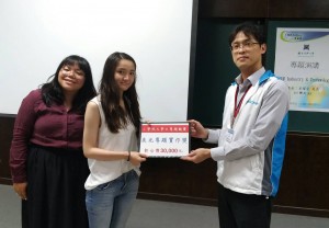 興大機械系學生趙靜翎、白妤馨獲得美光專題實作獎